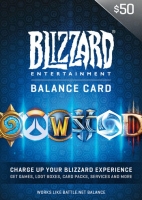 Подарочная карта Blizzard Battle.net 50 долларов США [US]