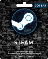 Подарочная карта Steam 200 саудовских риалов (Саудовская Аравия)