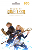 Подарочная карта Legends of Runeterra: 950 LoRa (MENA)