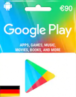 Подарочная карта Google Play 90 евро (Германия)