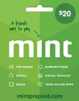 MINT Prepaid Card USD 20 (Global)