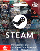 Подарочная карта Steam 500 гонконгских долларов (Гонконг)