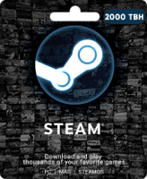 Подарочная карта Steam 2000 таиландских бат (Таиланд)