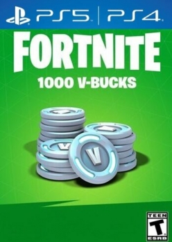 Fortnite - 1000 V-Bucks (PlayStation) (для всех регионов и стран)