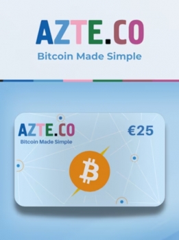 Ваучер Azteco Bitcoin Lightning 100 евро (для всех регионов и стран)