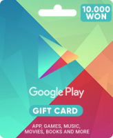 Подарочная карта Google Play 10000 южнокорейских вон (Республика Корея)