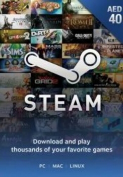 Подарочная карта Steam 40 дирхамов (Объединенные Арабские Эмираты)