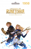 Подарочная карта Legends of Runeterra: 1950 LoRa (MENA)