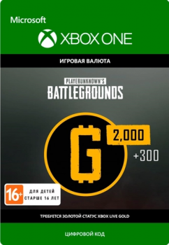 PUBG - 2300 G-Coin (2000 + 300 Бонус) (ключ для Xbox One/ Xbox Series X|S)