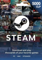 Подарочная карта Steam 5000 чилийских песо (Чили)