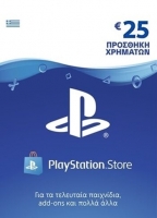 Подарочная карта PlayStation Network 25 евро (Греция)