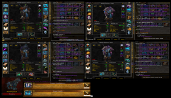 Аккаунт №1230012 Lordaeron  x1 дк Ночной эльф Альянс