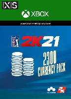 PGA Tour 2K21 : 2300 Currency Pack XBOX LIVE (для всех регионов и стран)