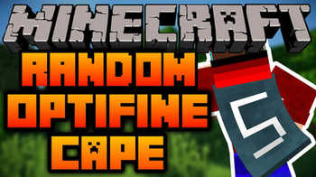 Minecraft OptiFine Cape (Плащ). Дизайн можно менять. На ваш аккаунт.