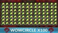 6000 Древнейшего Саронита WoW Circle х100 Орда = 4800 рублей