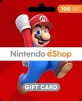 Подарочная карта Nintendo eShop 100 бразильских реалов (Бразилия)