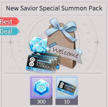  Eversoul : New Savior Special Summon Pack