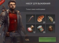 Live or Die Zombie Survival: Набор для выживания