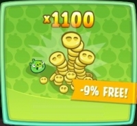 Bad Piggies HD : х1100 монет