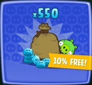 Bad Piggies HD : х550 драгоценных камней