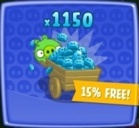 Bad Piggies HD : х1150 драгоценных камней