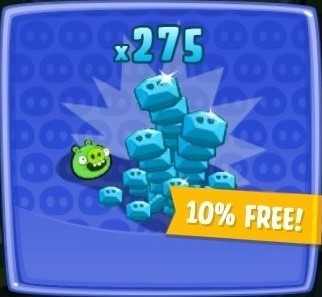 Bad Piggies HD : х275 драгоценных камней