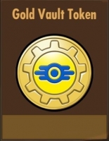 Fallout Shelter Online : Gold Vault Token