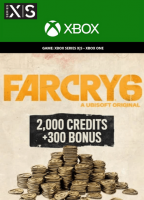 FAR CRY 6 - 2300 кредитов XBOX LIVE (для всех регионов и стран)