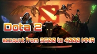 Рандомный аккаунт : DOTA 2  |от 3500 до 4000 рейтинга