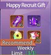 Happy Recruit Gift : Battle of Souls: Fierce