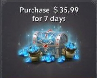 Premium Packs Purchase 35,99$ for 7 day (Ежемесячная карта) : Bless Global