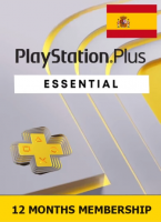 Подарочная карта PlayStation Plus Essential 12 месяцев (Испания)