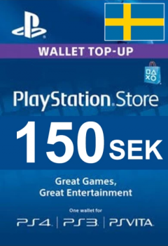 Подарочная карта PlayStation Network 150 шведских крон (Швеция)