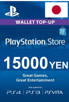 Подарочная карта PlayStation Network 15000 йена (Япония)