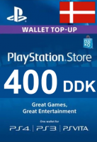 Подарочная карта PlayStation Network 400 датских крон (Дания)