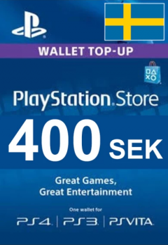 Подарочная карта PlayStation Network 400 шведских крон (Швеция)