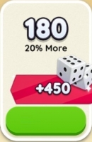 MONOPOLY GO!: 180 Rolls